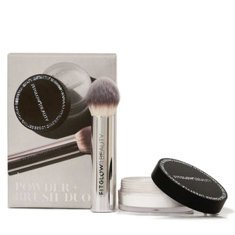 Fitglow Beauty-Bamboo Hyaluronic Loose Setting Powder + Brush Duo-Makeup-IMAGE_01_BambooHyaluronicLooseSettingPowder_BrushDuo_850042717714-The Detox Market | 