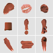 Fitglow Beauty-Cloud Collagen Lipstick + Cheek Matte Balm-Makeup-   CloudCollagenLipstickBalm_spice_tube_B2B-The Detox Market | Spice - soft matte rosewood brown