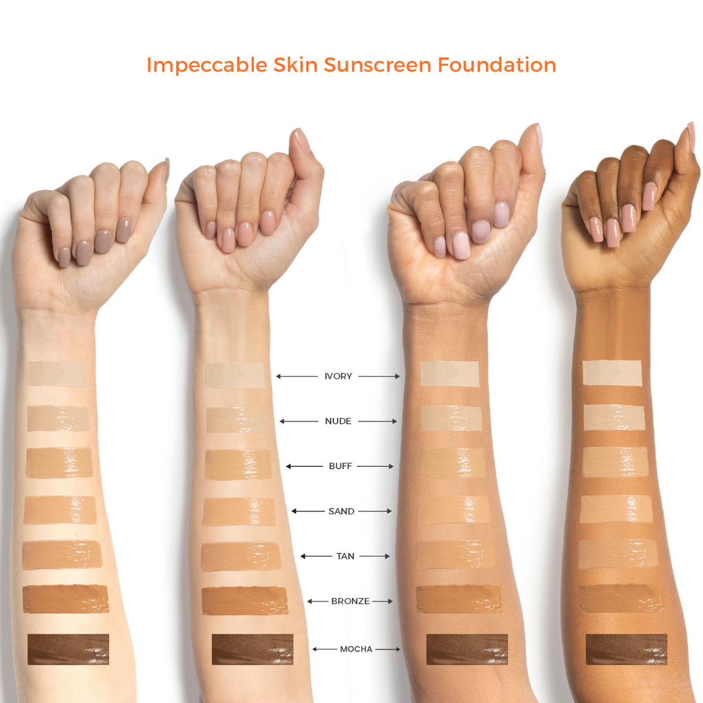 Suntegrity-Impeccable Skin SPF 30-Makeup-ImpeccableSkinArmSwatch-The Detox Market | 