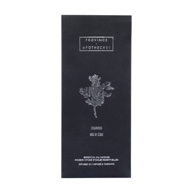 Province Apothecary-Cedar Wood Essential Oil Incense-Home-Incense_CedarWood_2048x150dpi-The Detox Market | 