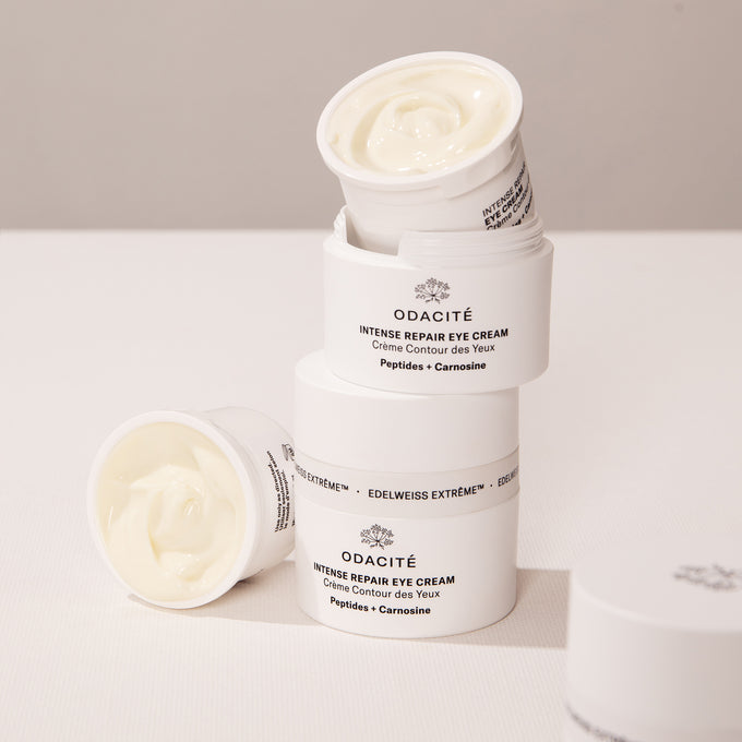 Odacite-Edelweiss Extrême™ Intense Repair Eye Cream-Skincare-IntenseEyeRepair_Refill_Lifestyle1-The Detox Market | 
