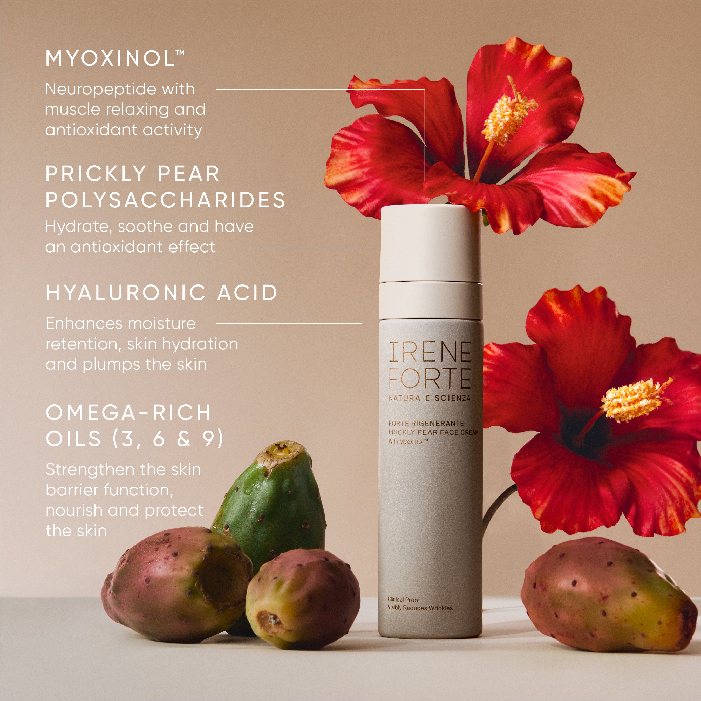 Prickly Pear Face Cream With Myoxinol™