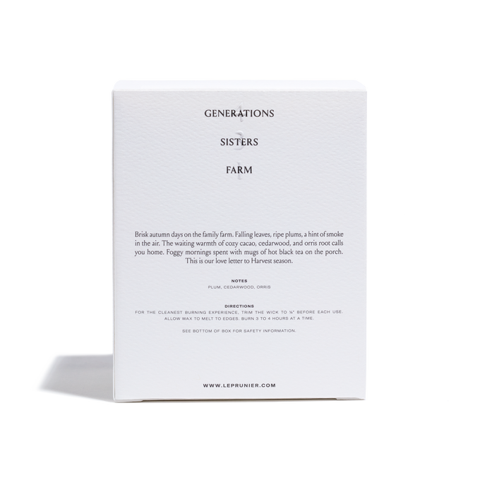 Le Prunier-Harvest Smoke Candle-Home-JvP_072624_138_harvest_back-The Detox Market | 