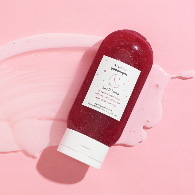 Kiss Kiss Goodnight-Pink Luna Prebiotic Bath Jelly-
