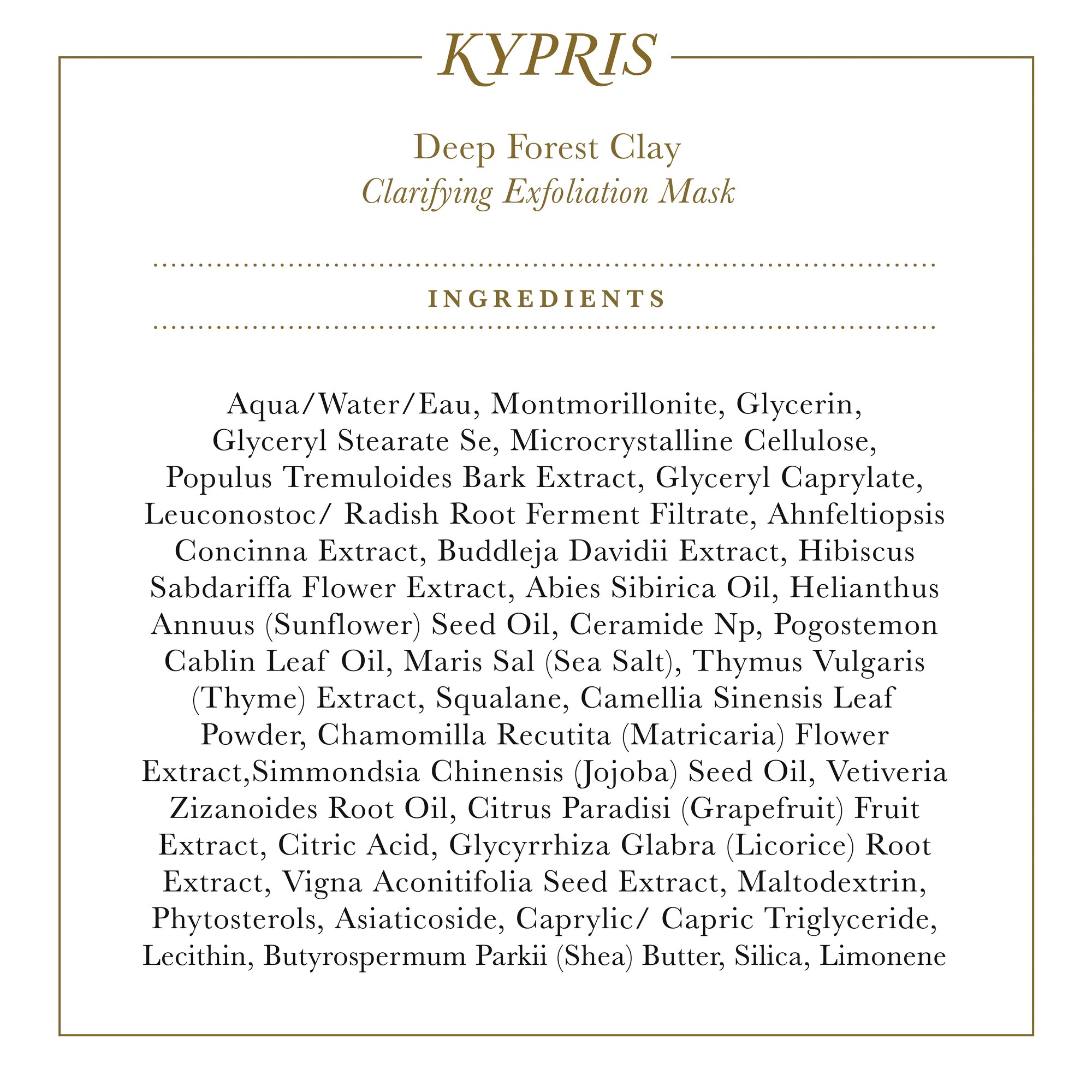 KYPRIS Beauty-Deep Forest Clay-Skincare-KYPRIS_ImageWithIngredients_DeepForestClay_GS5_6-The Detox Market | 