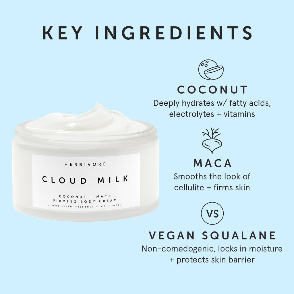 Herbivore-Cloud Milk Coconut + Maca Firming Body Cream-