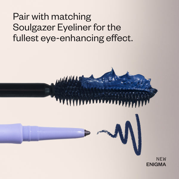 Kosas-Soulgazer Mascara Hypnotize-Makeup-Kosas_FullSize_Soulgazer-Mascara_PDP_NA_PairWith-3_ab7f93be-30cc-4a54-893a-db6dc64d876e-The Detox Market | Enigma - Blackened Blue