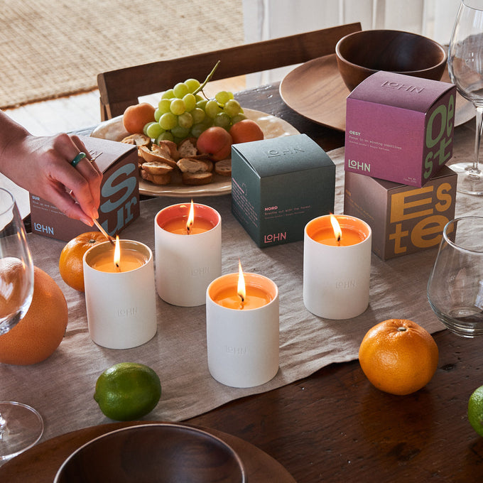 LOHN-OEST Scented Candle - Black Pepper & Rosemary-Home-LOHNForageCollectionEssentialOilCandles_6a57f5ee-779f-4bc7-9cd8-502d2e0b0ba2-The Detox Market | 