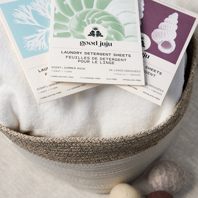 Good Juju-Good Juju Laundry Detergent Strips-Home-Laundry3packinbasket-The Detox Market | 