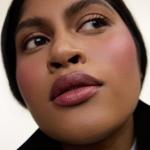 Wonderblush-Le Baume Tinted Lip Balm-Makeup-LeBaume-ModelDarkSkin-Bonbon_86c0ac84-6301-485e-b519-09c4e2533e97-The Detox Market | 