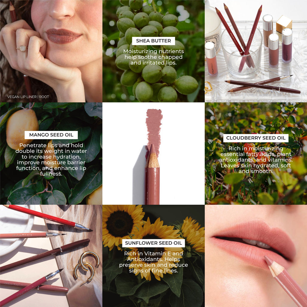 Vegan Lip Liner - Makeup - Fitglow Beauty -    LipLiner_GRID_B2B - The Detox Market | Always