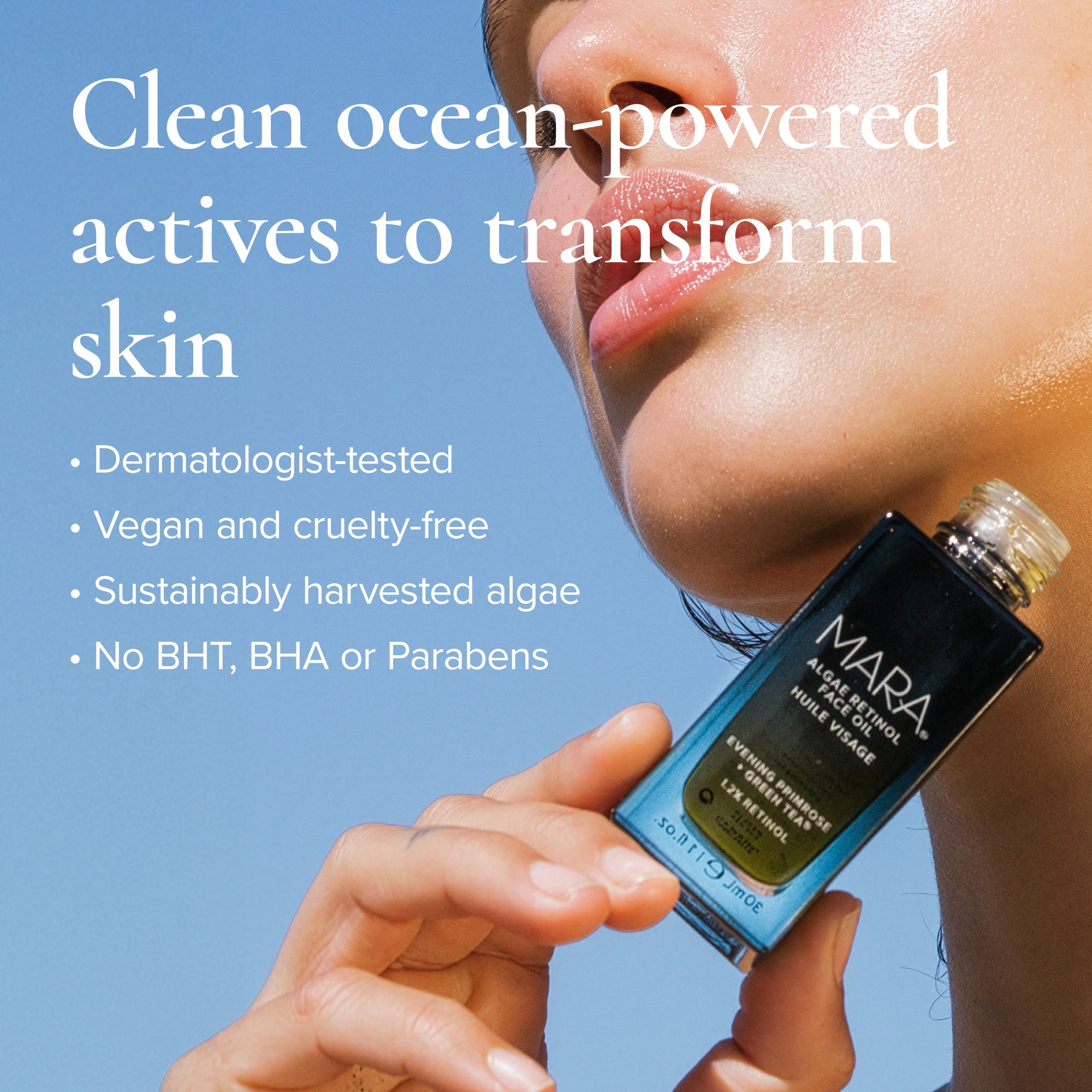 Evening Primrose + Green Tea Algae Retinol Face Oil – The Detox Market