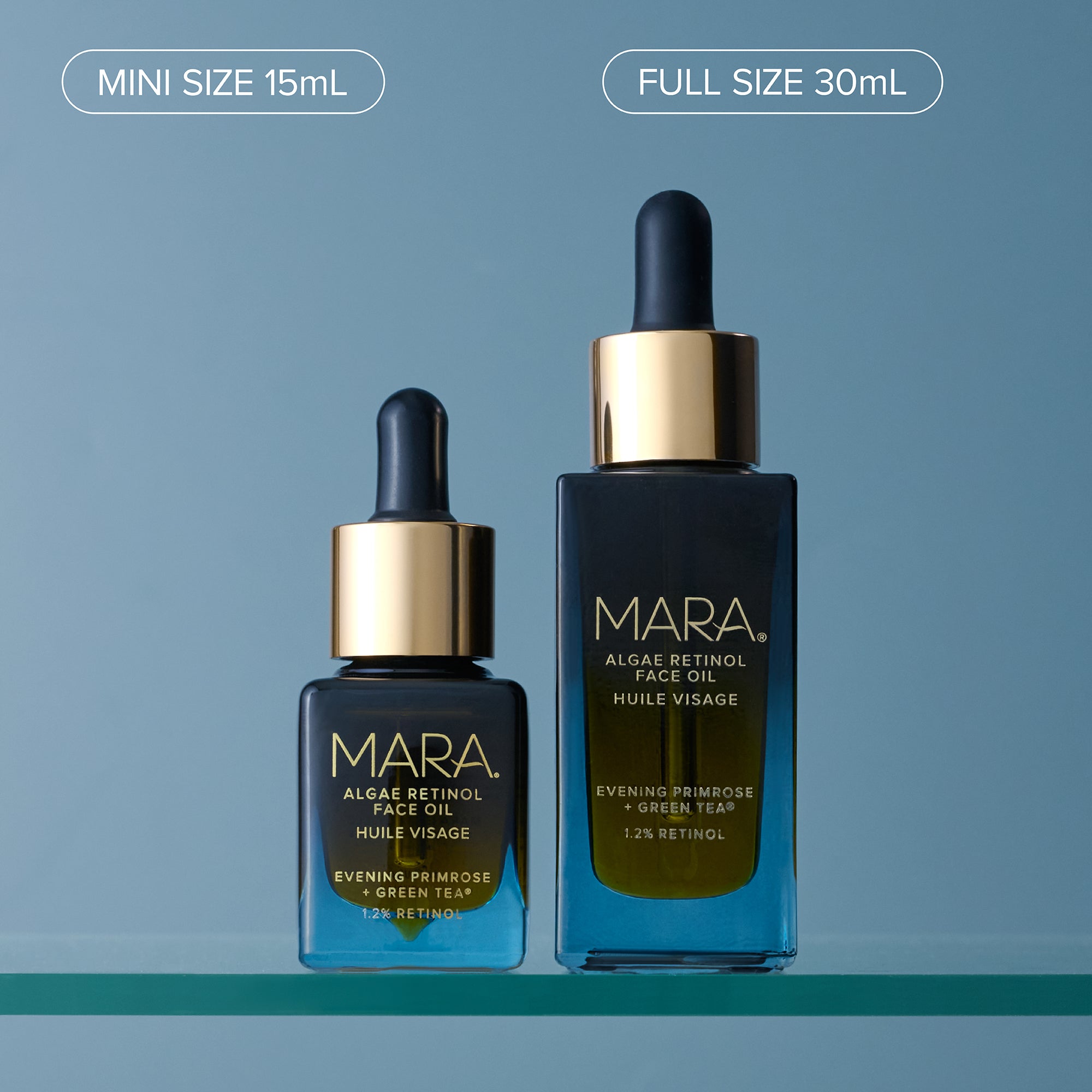 メノウ フェイスオイル 15ml Evening Primrose + Green Tea Algae Retinol Face Oil – The Detox Market