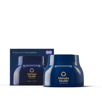 Mānuka Health-Royal Jelly With Biotin Vegetarian Capsules-Wellness-MHNZRoyalJellyBiotinCapsules80sUS_PR04703-The Detox Market | 