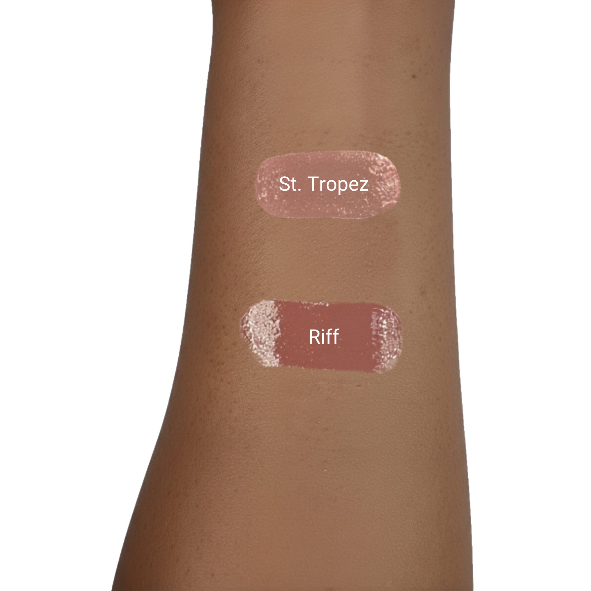 MOB Beauty-Peptide Drench Cushion Lip Gloss-Makeup-MOB_PDCLG_armswatch_deep-The Detox Market | Always