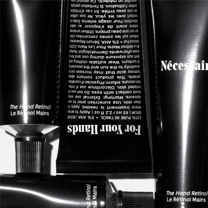 Nécessaire-The Hand Retinol - Repair Serum With 0.25% Pure Retinol, 5% Aha + 10 Peptides-Body-Necessaire_Graphic_HandRetinol_3-The Detox Market | 