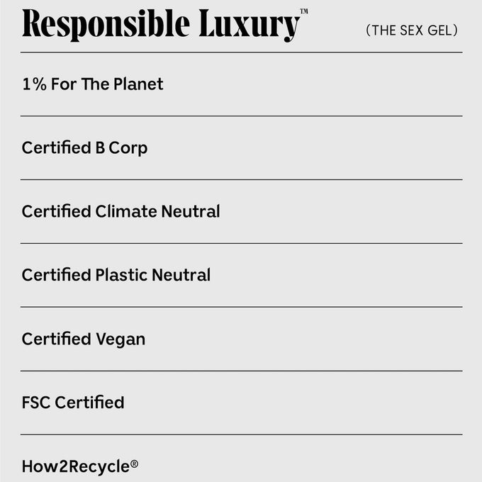 Nécessaire-The Sex Gel-