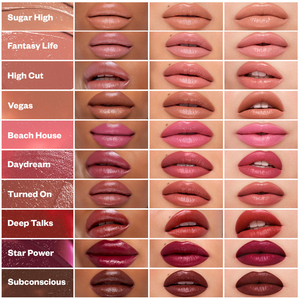 Weightless Lip Color Nourishing Satin Lipstick - Makeup - Kosas - PDP-ALL-Lipstick-10-shades - The Detox Market | Always