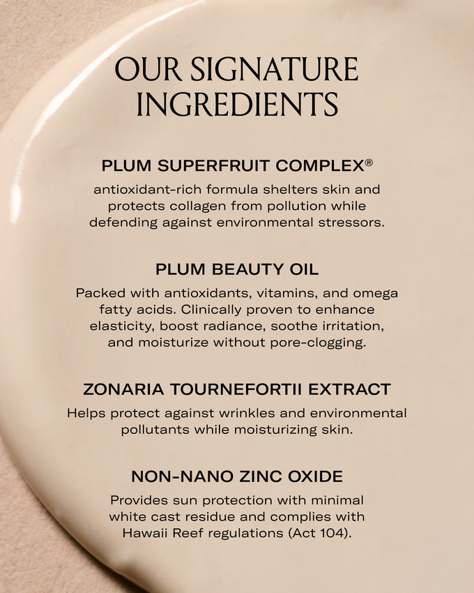 Le Prunier-Plumscreen™ Broad Spectrum SPF 31 UVA / UVB / HEV PA+++-Sun Care-PDP-Plumscreen-4-The Detox Market | 