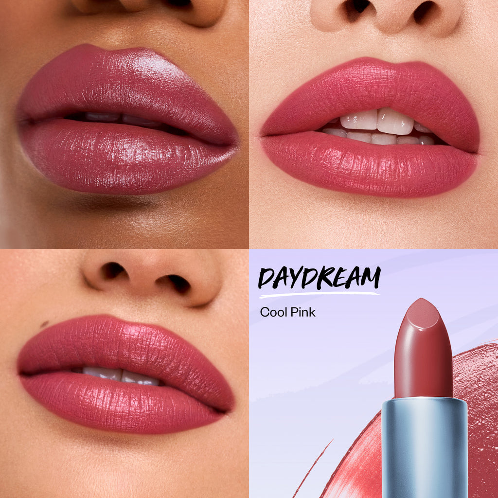 Weightless Lip Color Nourishing Satin Lipstick - Makeup - Kosas - PDP-Weightless-Daydream-skitnone - The Detox Market | Daydream - cool pink