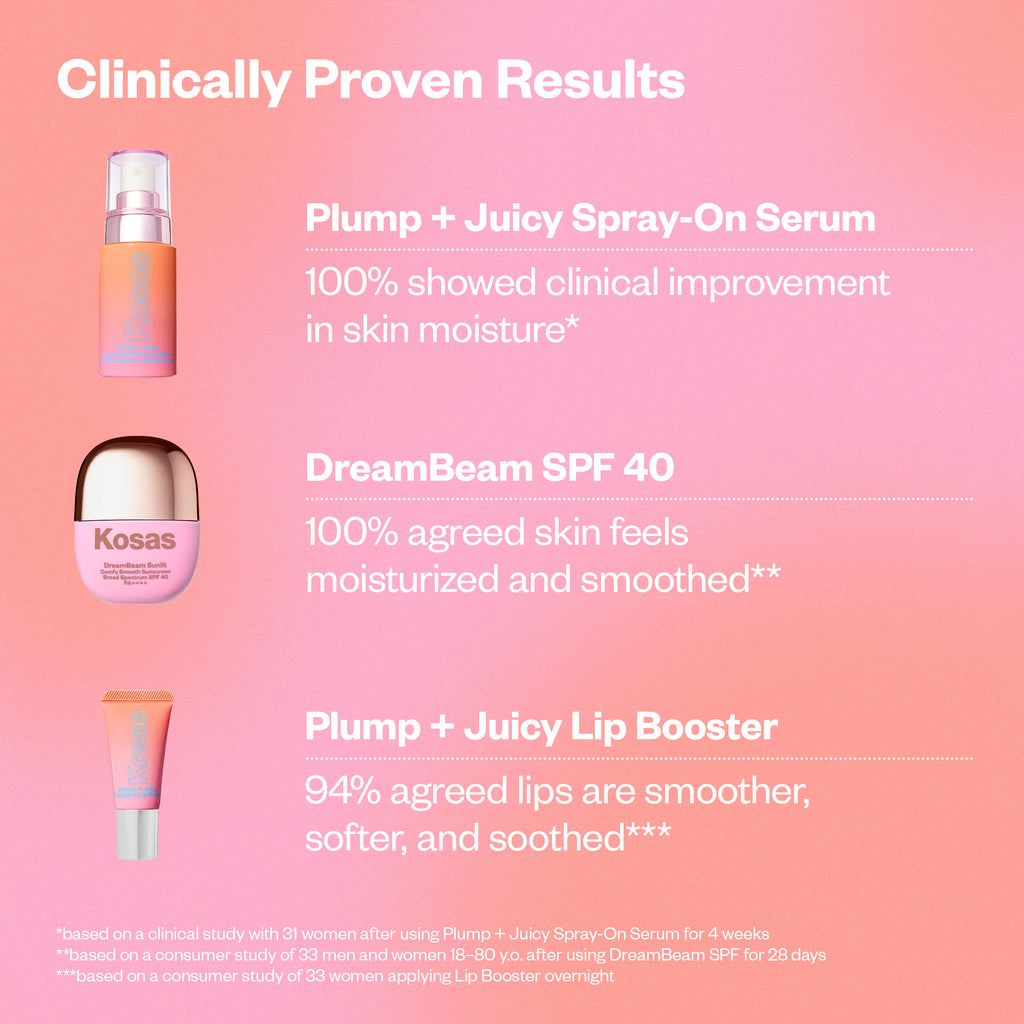 Kosas-Plump + Juicy Makeup Prep Skincare Set-Skincare-PJ_CLINICALS-The Detox Market | 