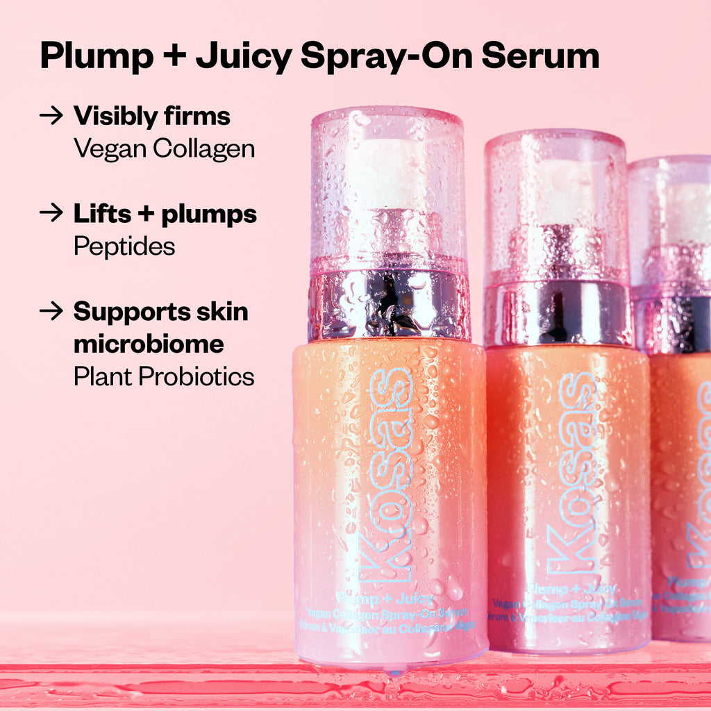 Kosas-Plump + Juicy Makeup Prep Skincare Set-Skincare-PJ_PJSPRAYcopy2-The Detox Market | 