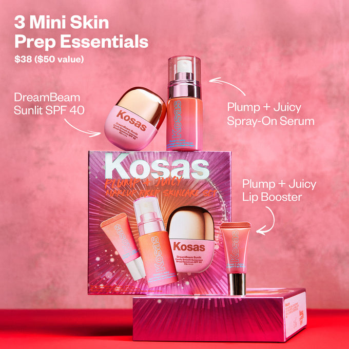 Kosas-Plump + Juicy Makeup Prep Skincare Set-Skincare-PJ_PRODUCT-BAGcopy-The Detox Market | 