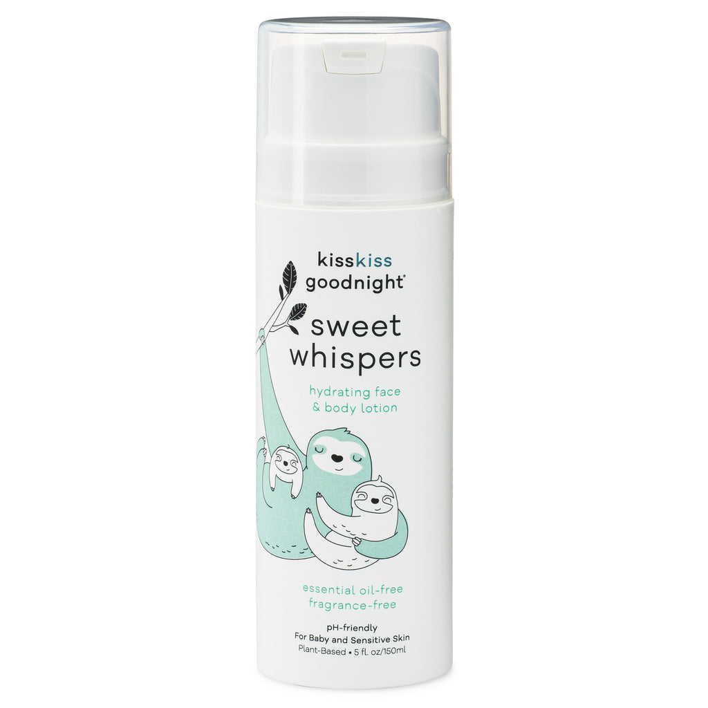 Kiss Kiss Goodnight-Sweet Whispers Hydrating Face And Body Lotion (Unscented)-