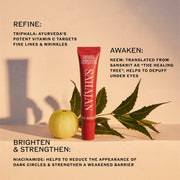 Sahajan-Radiance Eye Cream with Niacinamide, Vitamin C + Adaptogens-Skincare-Radiance-Eye-Cream-03-The Detox Market | 