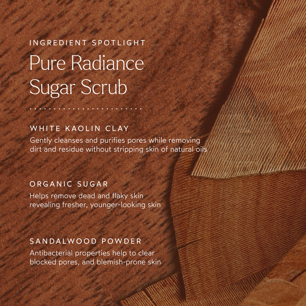 True Botanicals-Pure Radiance Sugar Scrub-Body-S-W-D-SGSB-R-6-The Detox Market | 