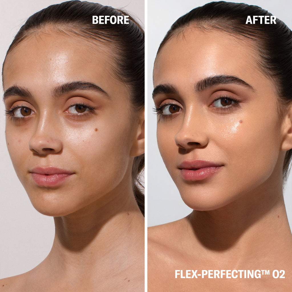 Odacite-Spf 50 Flex-Perfecting™ Mineral Drops Tinted Sunscreen-Sun Care-SPF50Tinted_02_before_after-The Detox Market | 