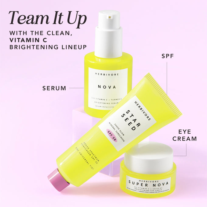 Herbivore-Star Seed Sheer Glow Mineral Sunscreen Spf 30-Sun Care-StarSeed_PDP_10_GroupImage-The Detox Market | 