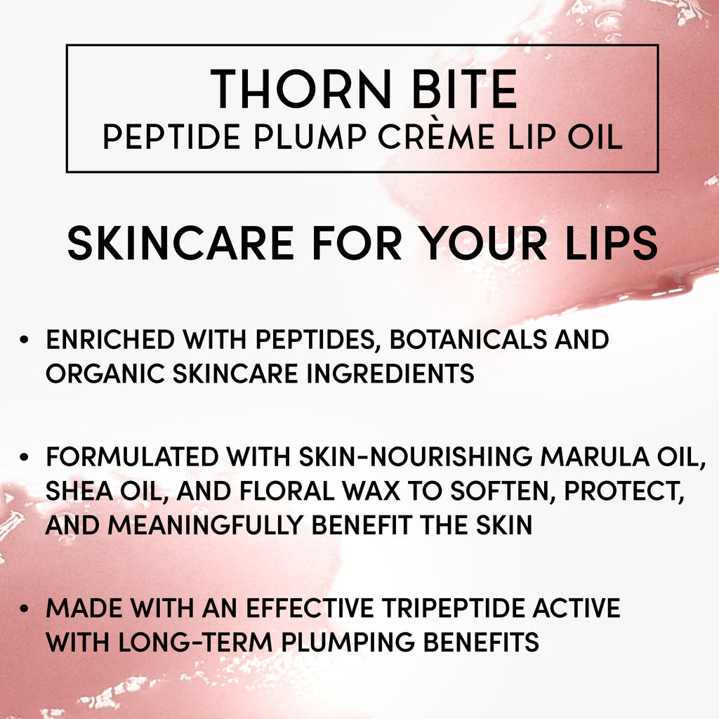 Rituel de Fille-Thorn Bite Peptide Plump Creme Lip Oil-Makeup-ThornBiteInfo21-1-The Detox Market | 