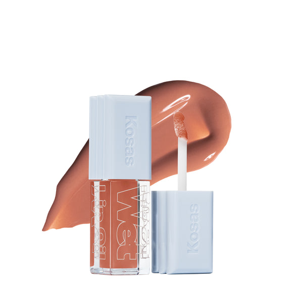 Wet Lip Oil Gloss - Makeup - WLO_PDP_HeroVessel_Smudge_BARE_10.2024- The Detox Market | Bare