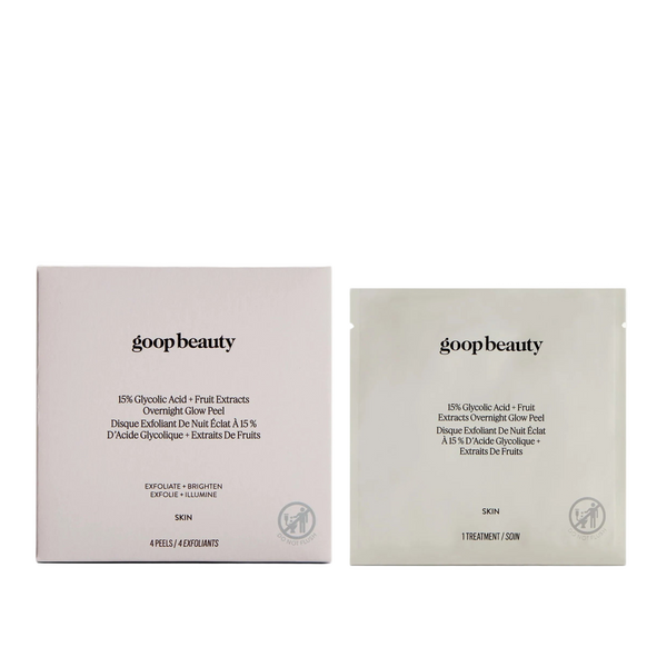 GOOPGLOW 15% Glycolic Acid Overnight Glow Peel