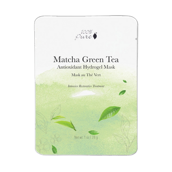 Matcha Green Tea Antioxidant Hydrogel Mask