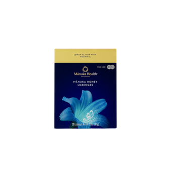 Mānuka Honey Lozenges, Lemon With Vitamin C