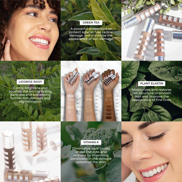 Conceal + - Makeup - Fitglow Beauty - conceal-grid - The Detox Market | Always
