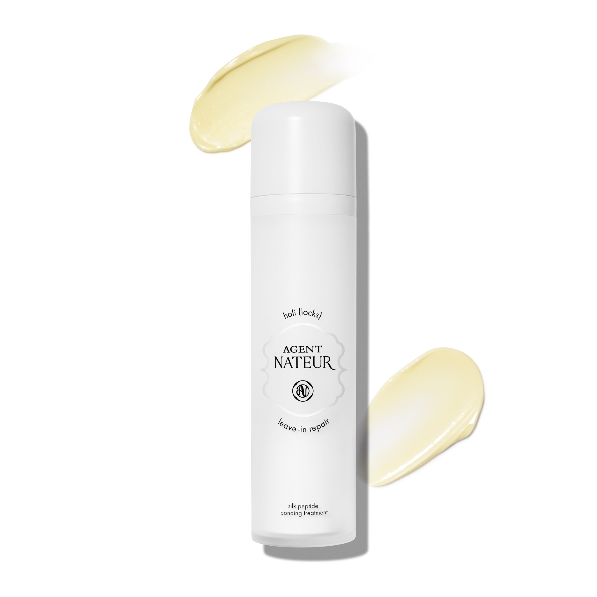 Agent Nateur-Holi (Locks) Silk Peptide Bonding Leave-In Repair-Hair-holilocksbottlewithswatch_63625fc3-4ea0-483f-8809-04719498b7d8-The Detox Market | 