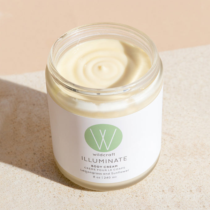Wildcraft-Illuminate Body Cream-Body-illuminate_lemongrass_sunflower_open-The Detox Market | 