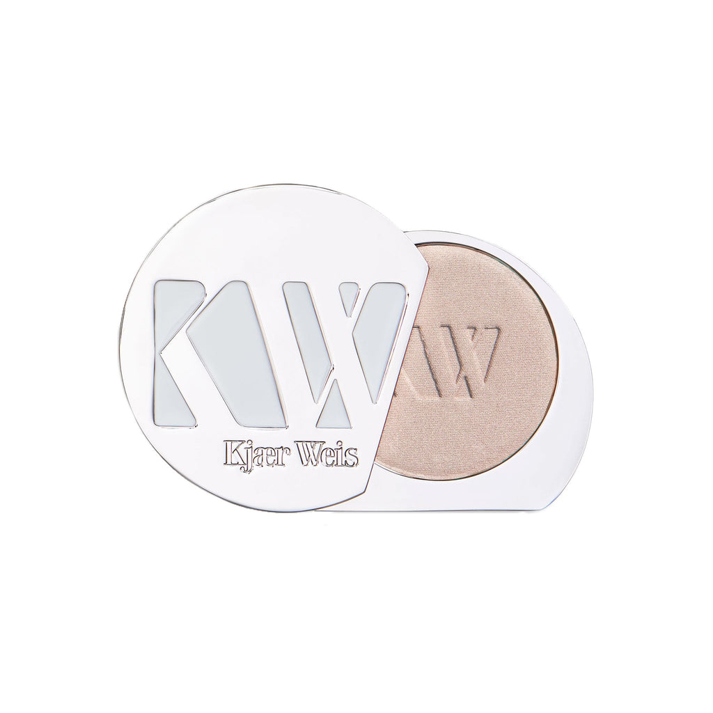 Kjaer Weis-Lightslip Highlighting Powder Compact-Beam + A cool frosted pink-