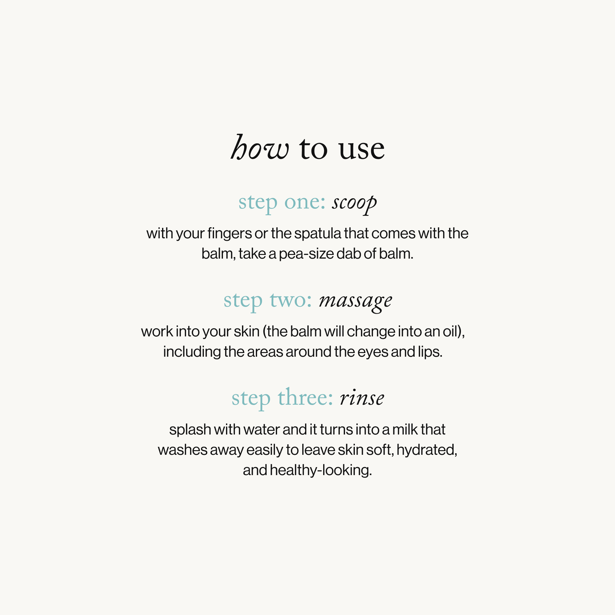 Goop-Luminous Cleansing Balm-Skincare-luminouscleansingbalm_imgCarousel_howtouse-The Detox Market | 