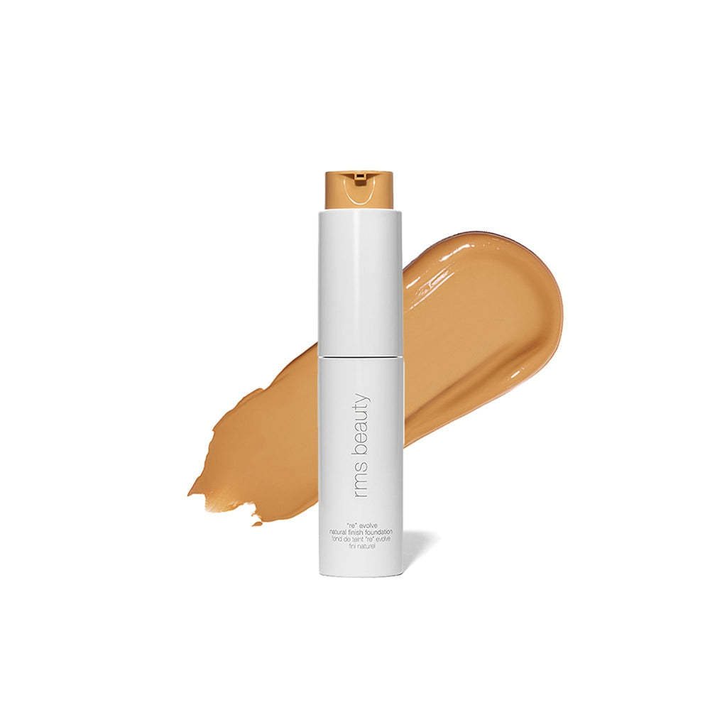 ReEvolve Natural Finish Foundation - Makeup - RMS Beauty - _RMS_RE55_RE_EVOLVE_FOUNDATION_816248022335_PRIMARY - The Detox Market | 55 - Tanned Amber for Olive Skin Tones