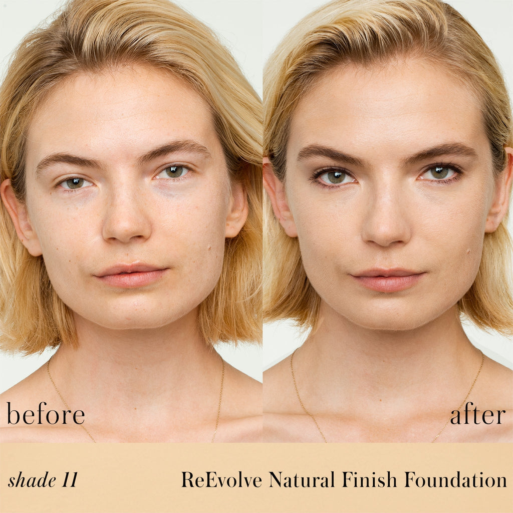 ReEvolve Natural Finish Foundation - Makeup - RMS Beauty - _LIQUID-FOUNDATION-B_A-RE11_816248022267 - The Detox Market | 11 - Ivory with Slight Golden Base