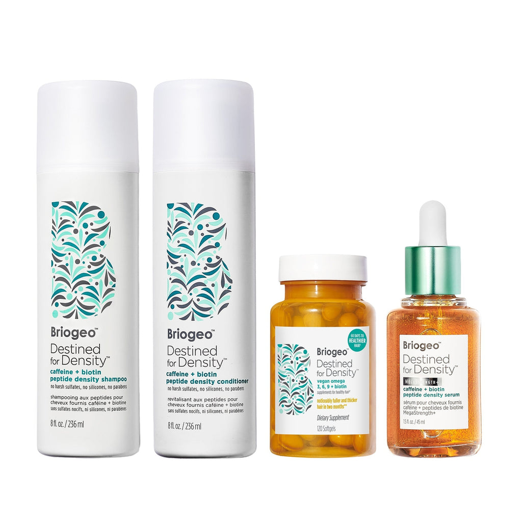 Briogeo-Destined for Density Thick + Full Hair Care Value Set for Thicker-Looking Hair-