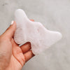 Mount Lai-The Vitality Qi White Jade Gua Sha Sculpting Tool-