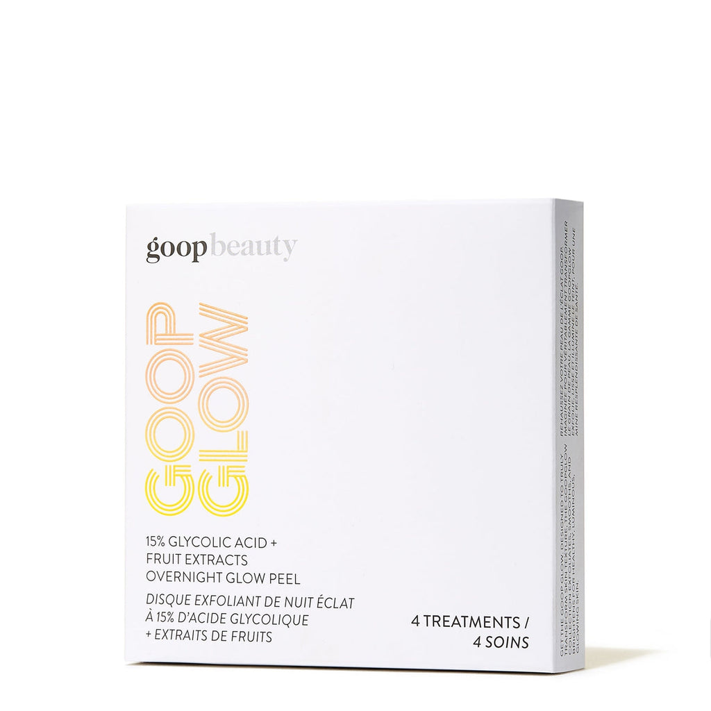 Goop-GOOPGLOW 15% Glycolic Acid Overnight Glow Peel-4 Pack-