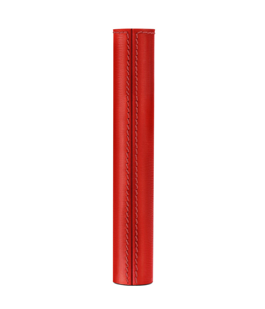 La bouche rouge, Paris-Red Fine Leather Mascara Sleeve (POS ONLY)-