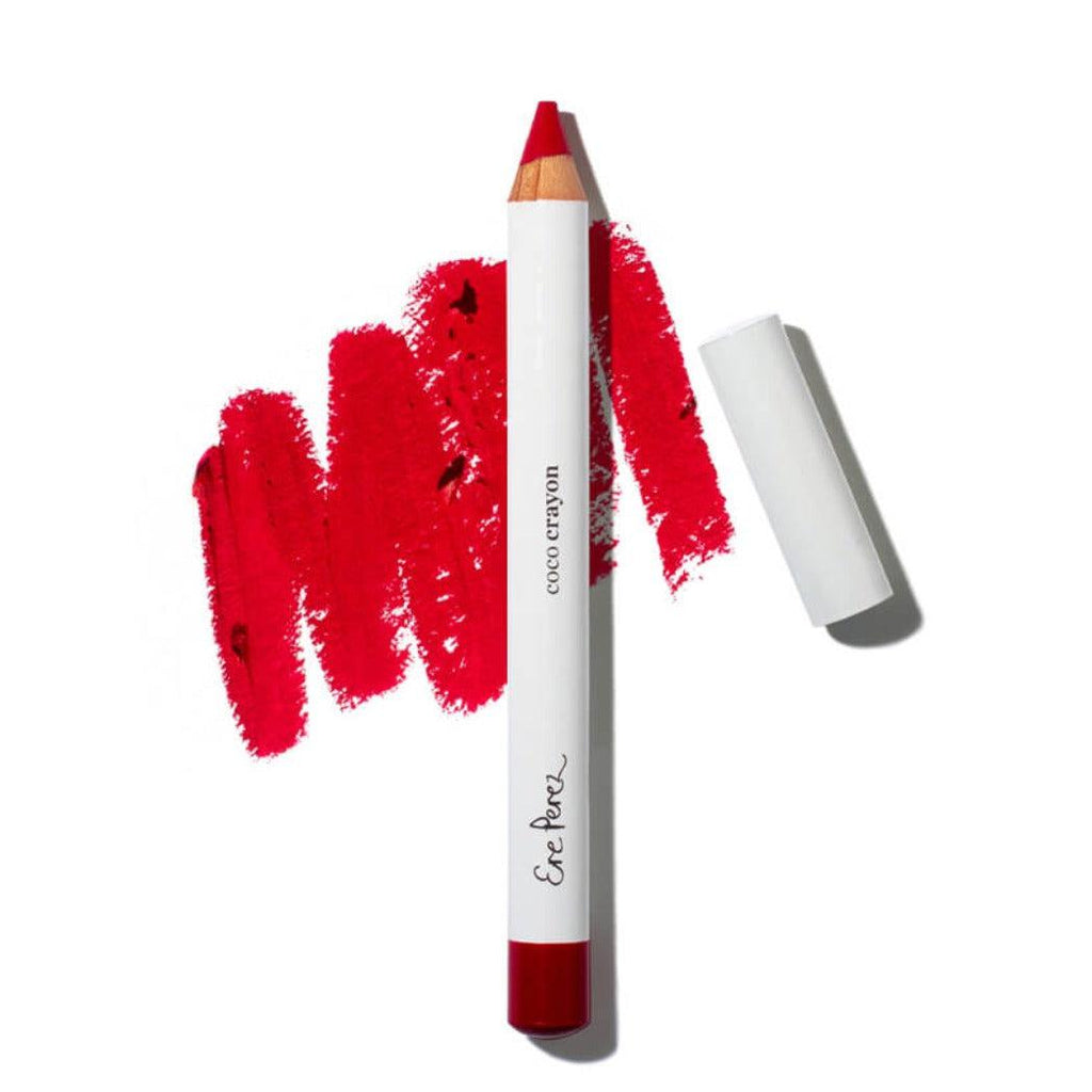 Coco Crayon - Makeup - Ere Perez - 728c4bd3-8b53-4acb-a2ac-609e87dd4b8d - The Detox Market | Heart - Pomegranate Red