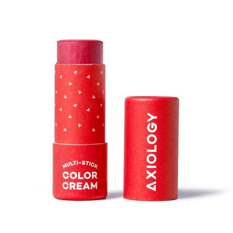 Axiology-Multi Stick Color Cream-Bonafide - Bold honeysuckle pink with orange undertones-